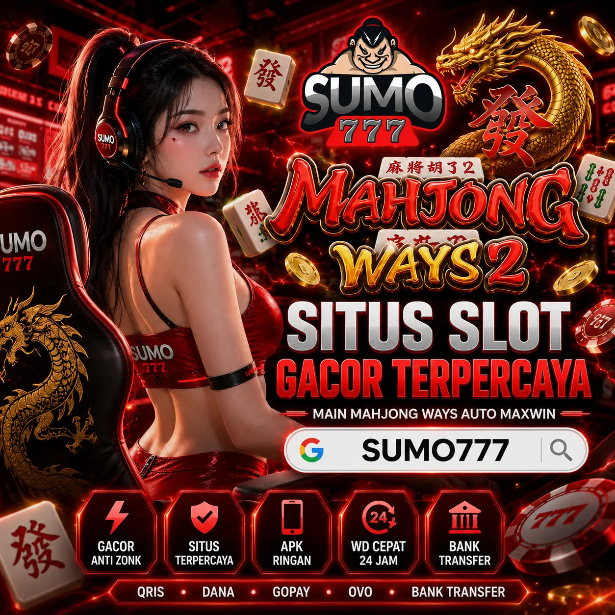 Thumbnail 1 of 3, Poster, SUMO777 : Mastermind Dibalik Meningkatnya Peminat Game Online di Indonesia! designed and sold by SUMO777.